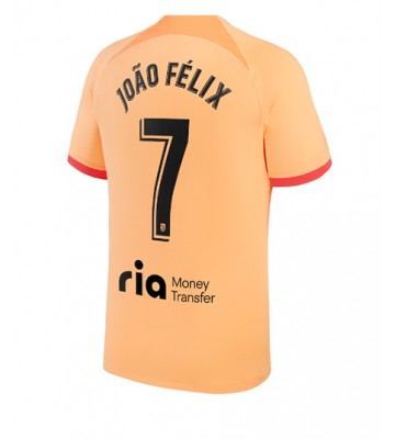 Atletico Madrid Joao Felix #7 Tredjedrakt 2022-23 Kortermet